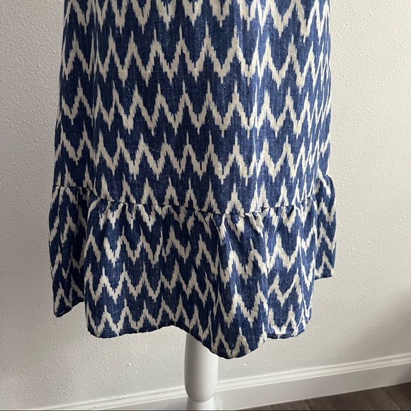 J. Crew Abstract Chevron Dress - Picture 3 of 7